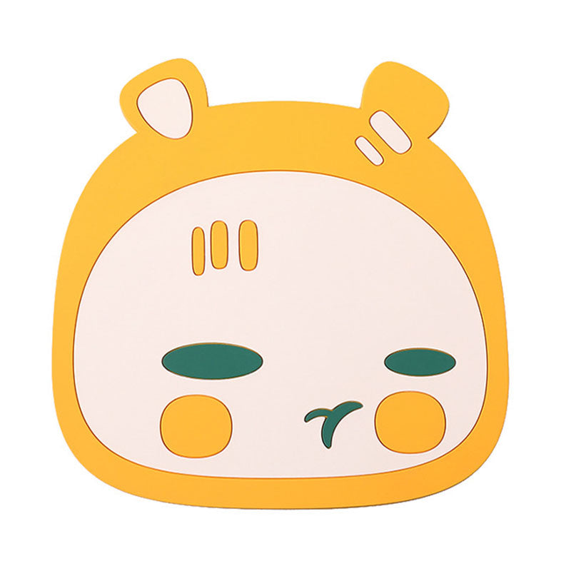 Cute Cartoon Cup Pad Non-slip Bowl Mat Heat Insulation PVC Coaster Kitchen Placemat Cute Cartoon Cup Pad Non-slip Bowl Mat Heat Insulation PVC Coaster Kitchen Placemat